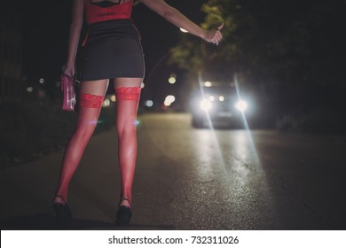 Prostitute On The Street