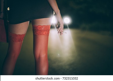 Prostitute On The Street