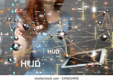 Protect Cloud Information Data Concept.
