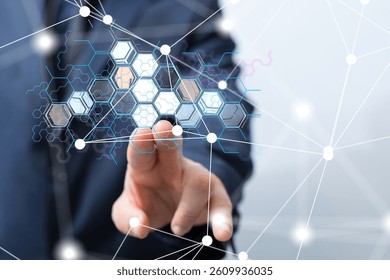 Protect Cloud Information Data Concept.