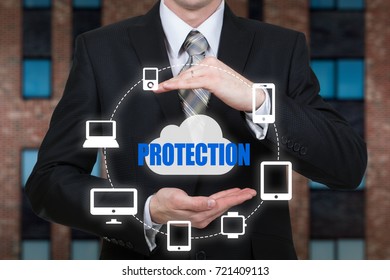 Protect cloud information data concept. Security and safety of cloud data. - Powered by Shutterstock - Get 15% off with code: PIKWIZARD15