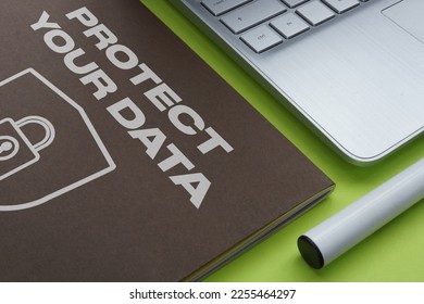 Protect your data is shown using a text