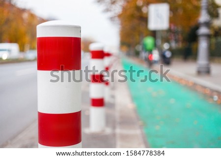 Foto Bild Fahrradweg, Verkehrswende, Fahrbahnmarkierung 4