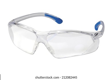 Protection Glasses With Clipping Path