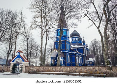 Protection of the Mother of God Orthodox church in Puchly village, Podlasie region of Poland