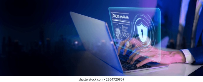Protection network security and safe your data from ransomware concept.Cyber protection shield icon on server.Information Security and virus detection for (BEC)Business Email Compromise. - Powered by Shutterstock - Get 15% off with code: PIKWIZARD15