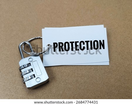 Protection with Padlock Concept Representing Security, Digital Data Privacy, Cyber Safety, Online Information Security, Confidential Access and Safeguard Control Idea. 