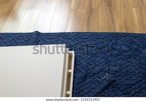 Protective Covering On Floor Stock Photo Edit Now 1234313407