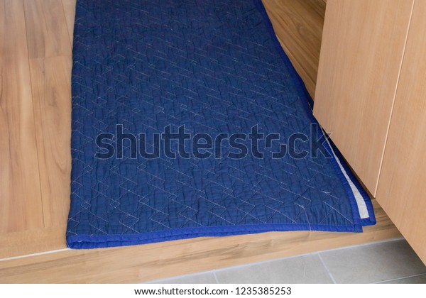 Protective Covering On Floor Stock Photo Edit Now 1235385253