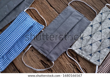 protective mask ,Anti-virus masks made of cotton ,Coronavirus masks (COVID-19) ,Handmade masks