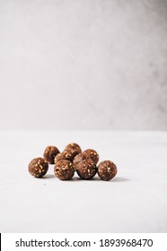 Protein Energy Balls Chocolate Nuts Snack