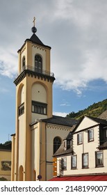 Protestant Evangelical  Church In Sankt Goarshausen. Germany