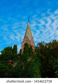 Protestant Field Stone Church From The 13th Century In The District Of Barnim
