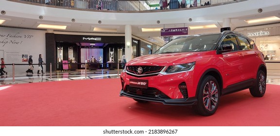 Proton X50 At Alamanda Shopping Mall, Putrajaya, Malaysia On 29 July 2022