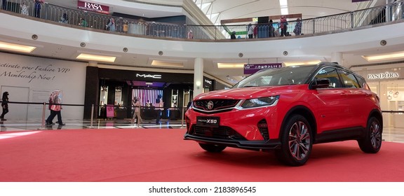 Proton X50 At Alamanda Shopping Mall, Putrajaya, Malaysia On 29 July 2022