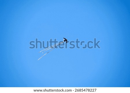 A prototype fiber-optic drone in the shape of a kite flies over Ukraine in 2012 on the opening day of the European Football Championship.It is a product of Ukrainian engineering and Dutch extravagance