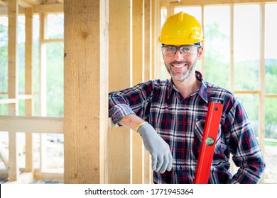 Proud Worker Posing On Building Site Stock Photo 1771945364 | Shutterstock