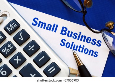 Provide Financial Solutions And Support To Small Business