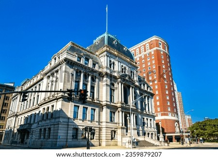 Providence City Hall in Rhode Island, United States