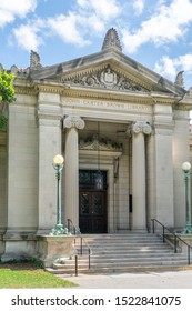 PROVIDENCE, RI/USA - SEPTEMBER 30, 2019:  John Carter Brown Library On The Campus Of Brown University.