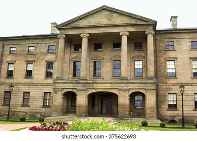 The Province House In Charlottetown In Prince Edward Island In Canada