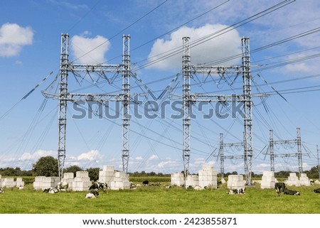 Similar – Image, Stock Photo Provisional power supply
