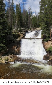 Provo River Falls In Utah USA