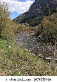 Provo River On Summer Hike