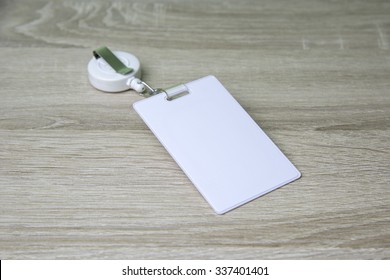 Proximity Card On A Desk.