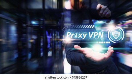 Proxy VPN for network security computer : Network administrator access the proxy VPN gate way in data center