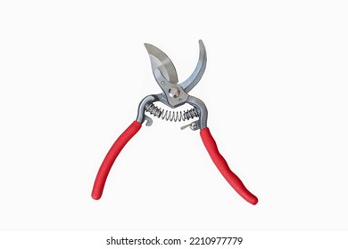 Pruning Shears Isolated On White Background