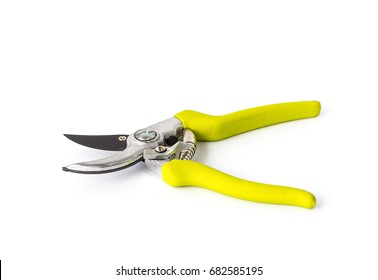 Pruning Shears Isolated On White Background