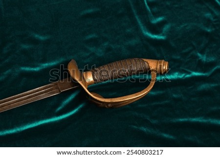 Prussian broadsword in the weapons museum