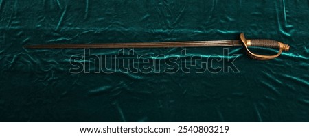 Prussian broadsword in the weapons museum