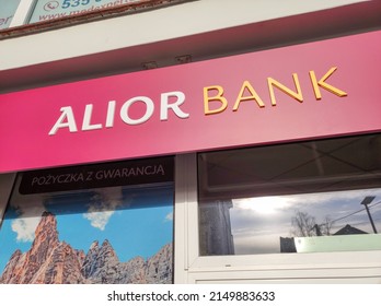 Pruszcz Gdanski, Poland - April 17, 2022: Alior Bank Logo. Alior Bank SA Is A Large Universal Bank In Poland.