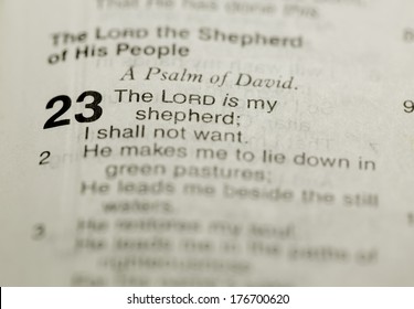 Psalm 23 Bible Lord My Shepherd Stock Photo 176700620 | Shutterstock