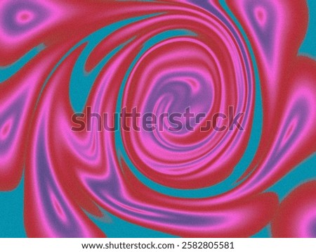 Psychedelic Gradient Trippy Background Swirl 