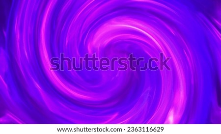 Psychedelic surreal wirl. Viva magenta neon purple and pink smoke go to the center of the funnel. Abstract psychedelic animation