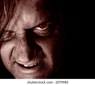 Psycho lurking in the dark