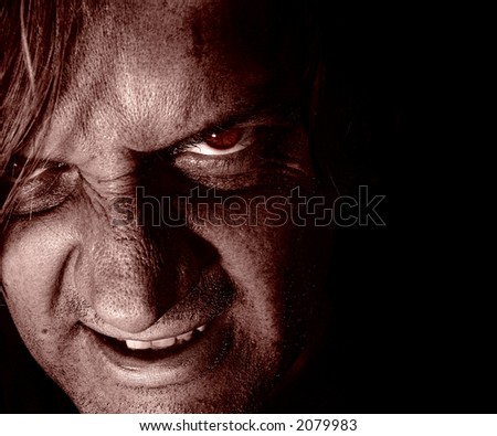 Psycho lurking in the dark