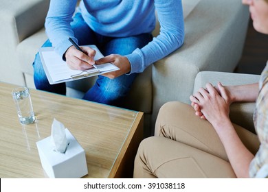 Psychological therapy - Shutterstock ID 391038118