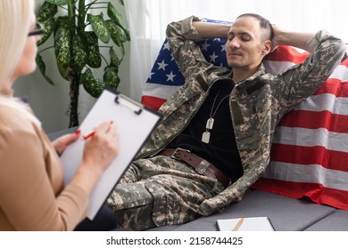 Psychologist For The US Military, Flag Of America