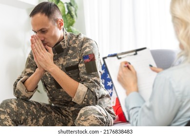 Psychologist For The US Military, Flag Of America