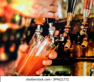 Pub, beer. Blur