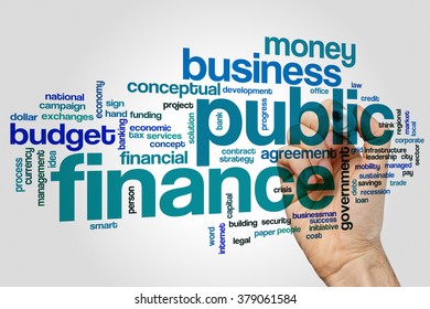 Public Finance Word Cloud Concept