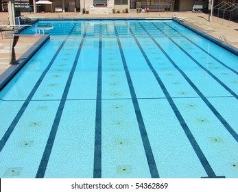 public olympic sized pool