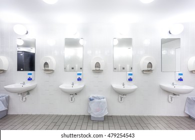 Public Bathroom Sink Images Stock Photos Vectors