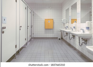 Public Toilet, Restroom, Lavatory Doors, Baby Changing Table