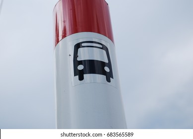 Public Transit Bus Stop
