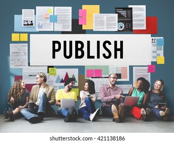 Publish Article Content Media Post Produce Write Concept